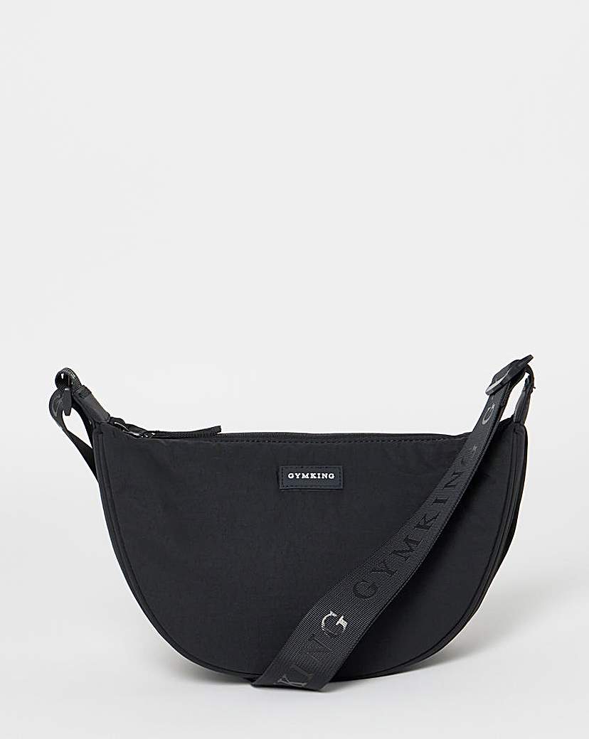 Gym King Rounded Cross Body Bag Black …