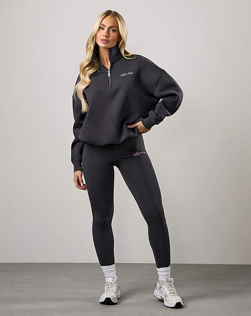 Gym King 1/2 Zip Funnel Sweatshirt