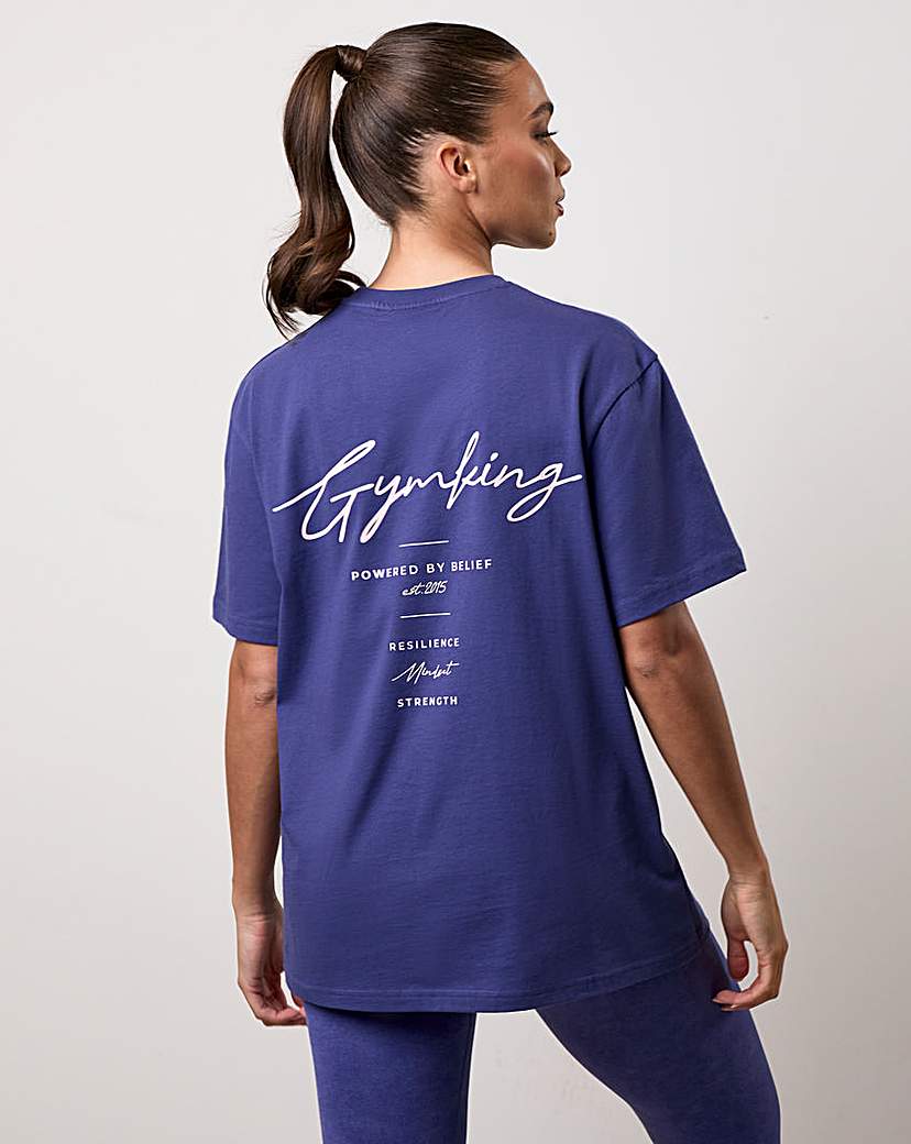 New In - Gym King Boyfriend T-shirt
