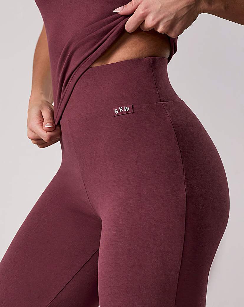 Gym King Plush Jersey Flared Legging
