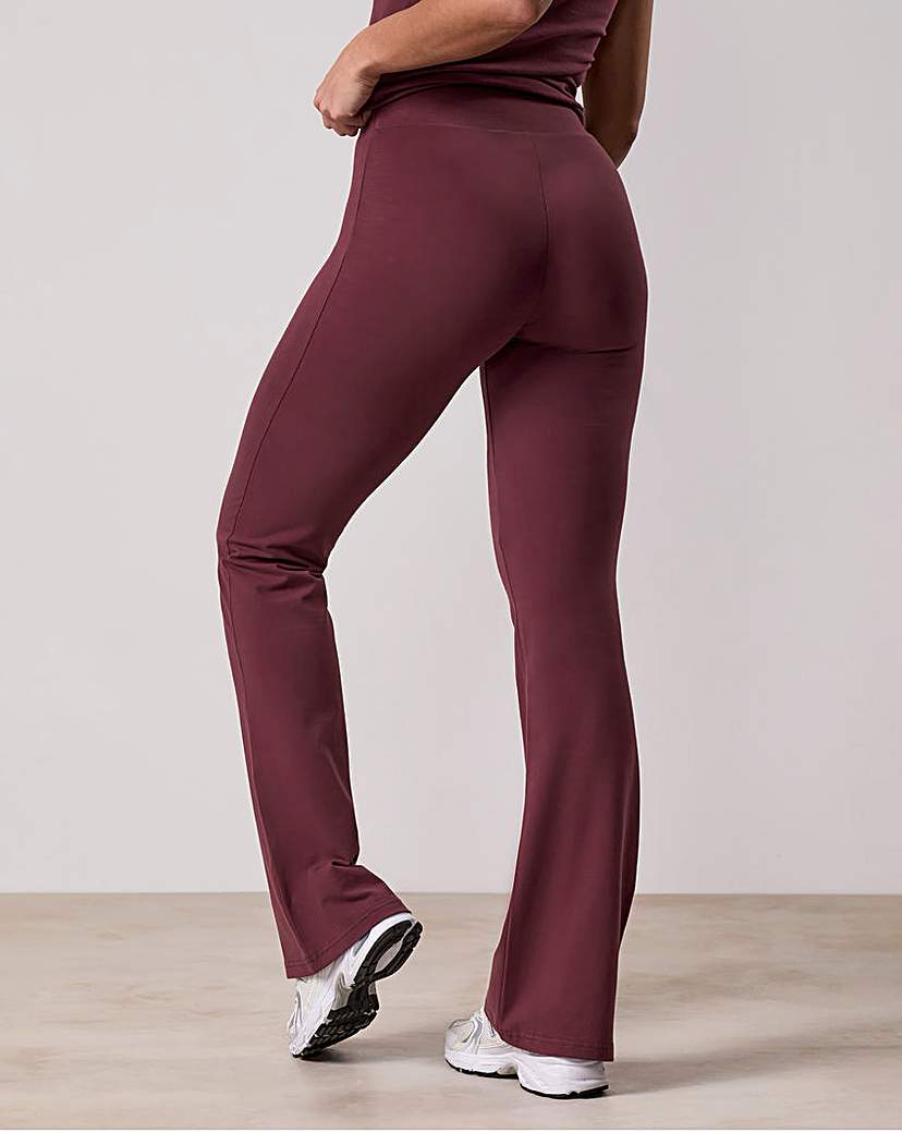 Gym King Plush Jersey Flared Legging
