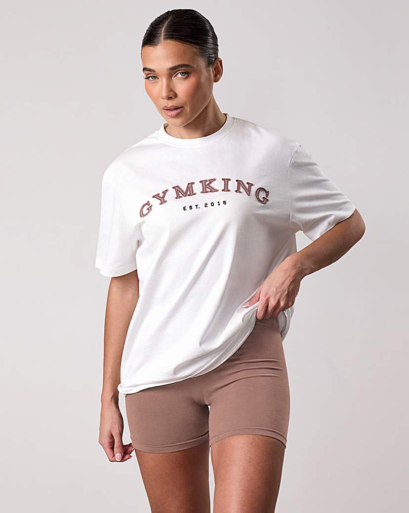 Gym King Jersey Boyfriend T-shirt