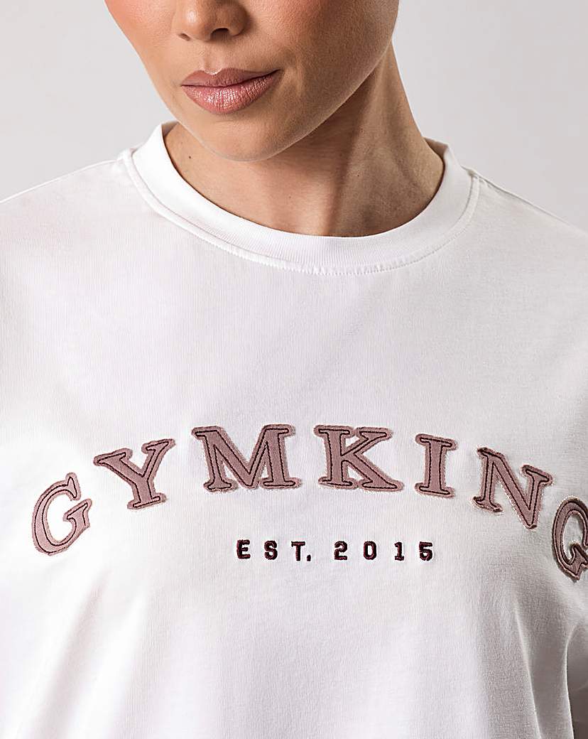 Gym King Jersey Boyfriend T-shirt