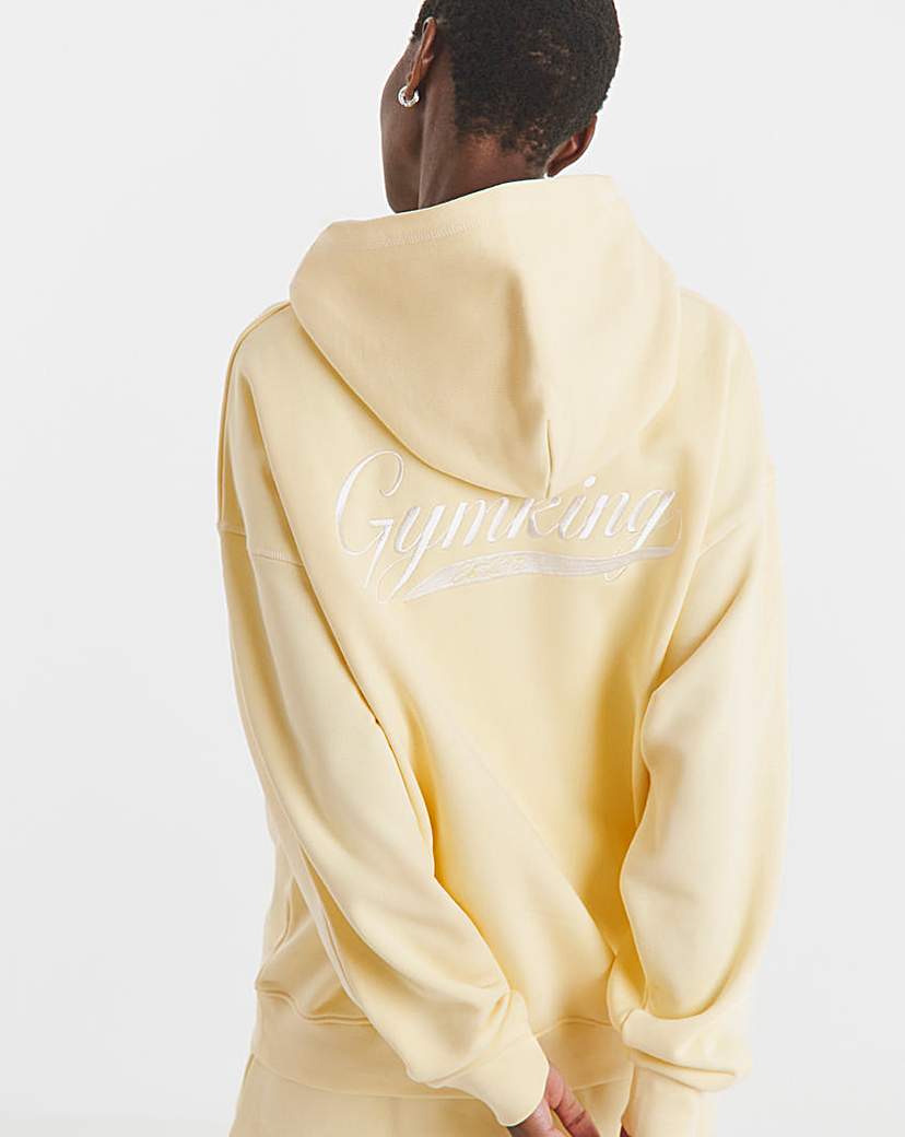 New In - Gym King Renew Flatlock Hoodie