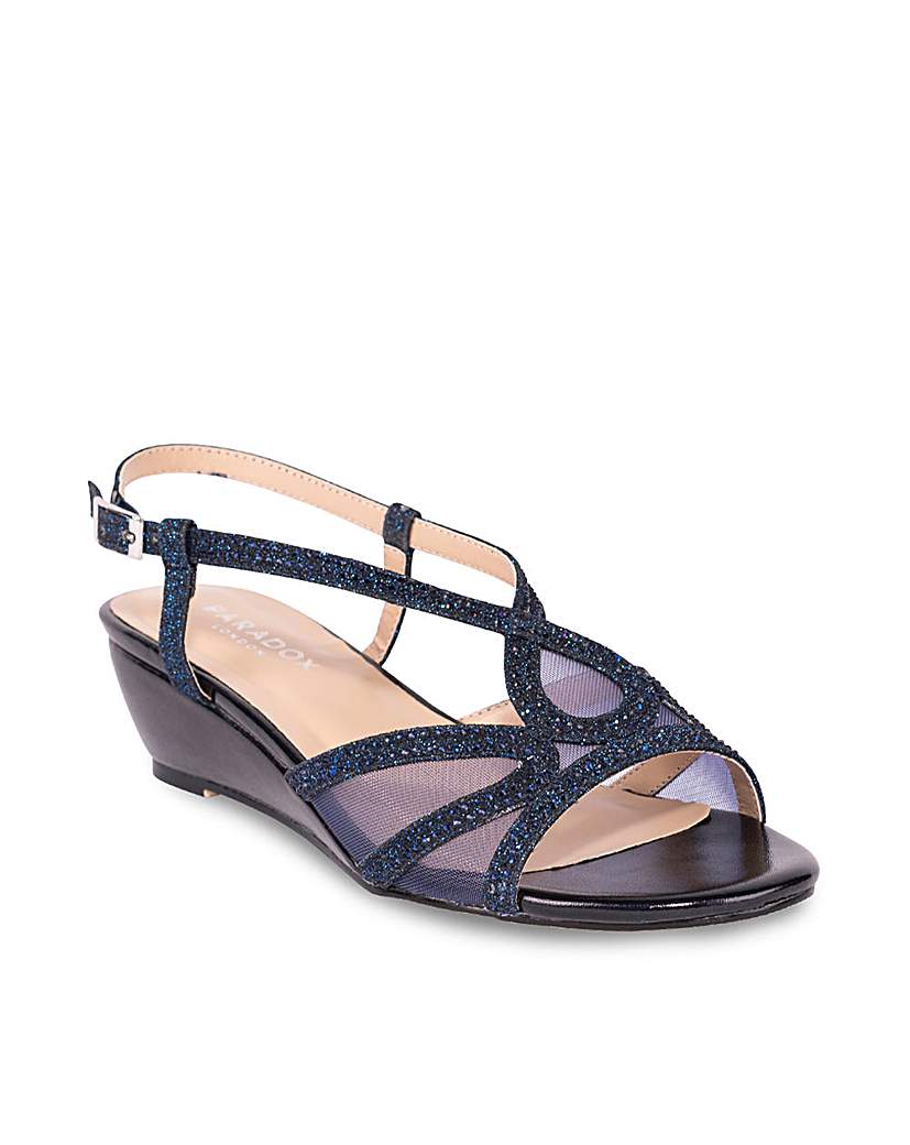 Paradox London Justine Wedge Sandals