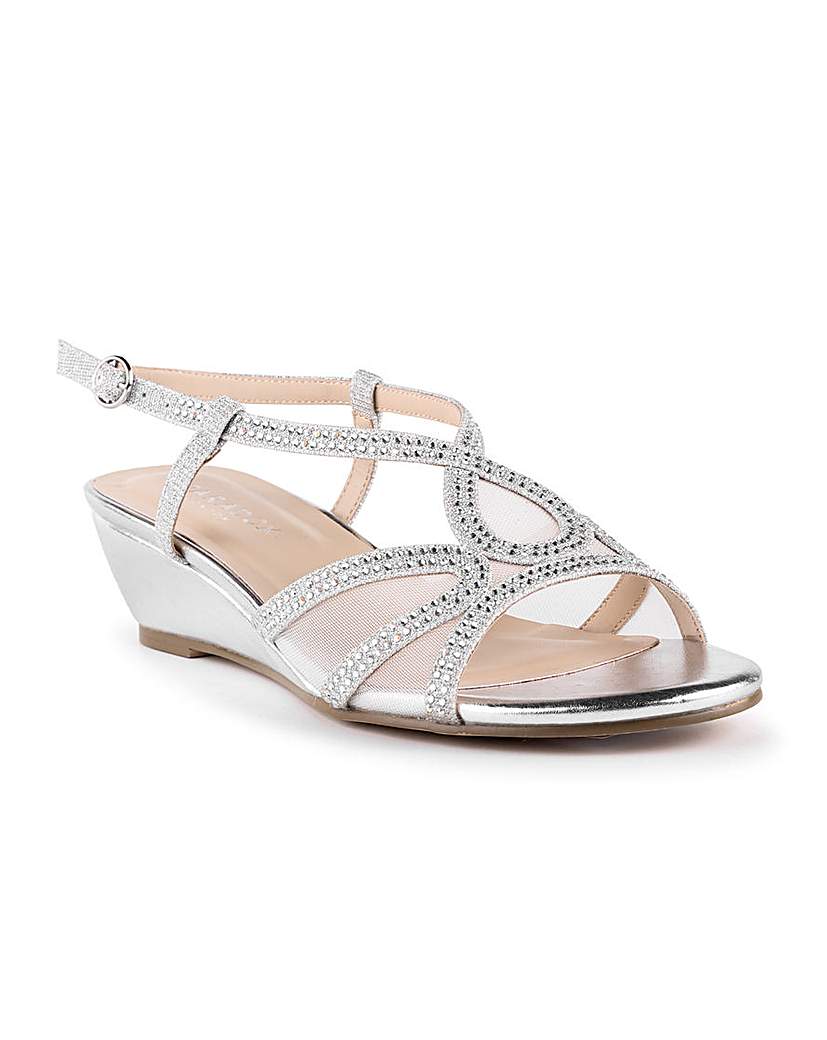Paradox London Justine Wedge Sandals