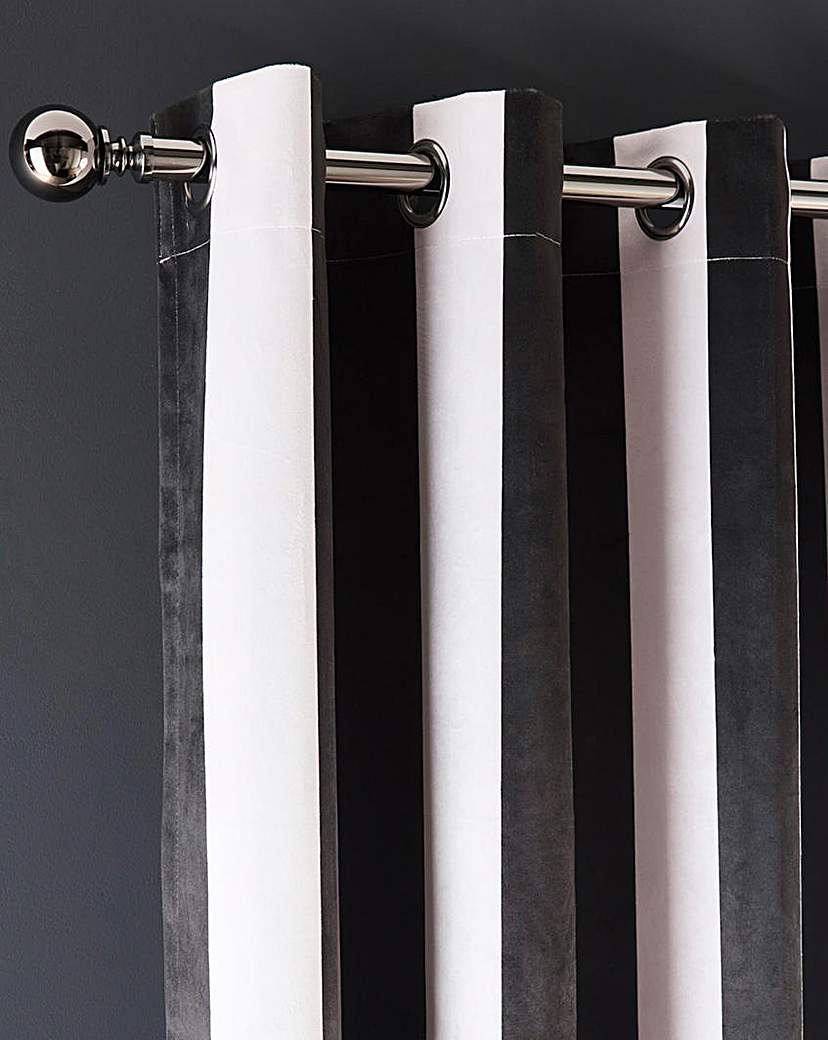 LLB Festivo Stripe Eyelet Curtains