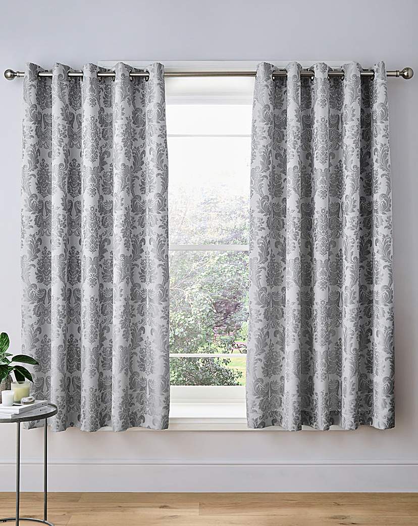 Catherine Lansfield Jacquard Curtains