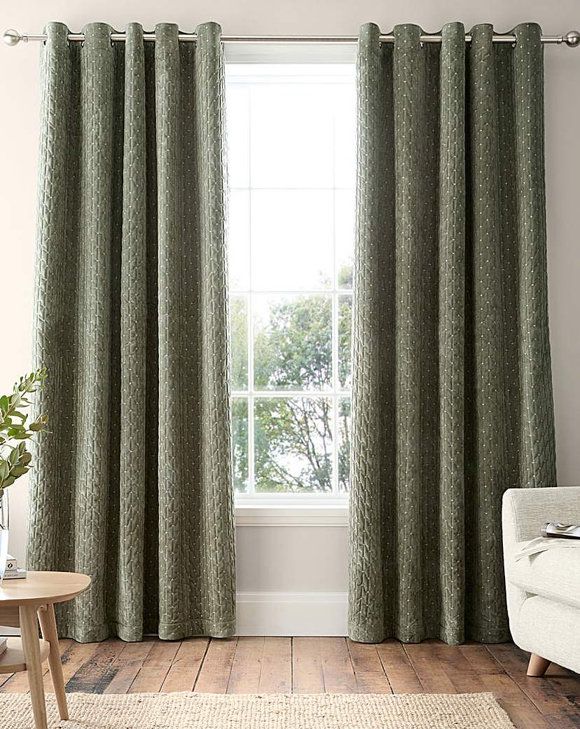 Bianca Attica Velvet Curtains