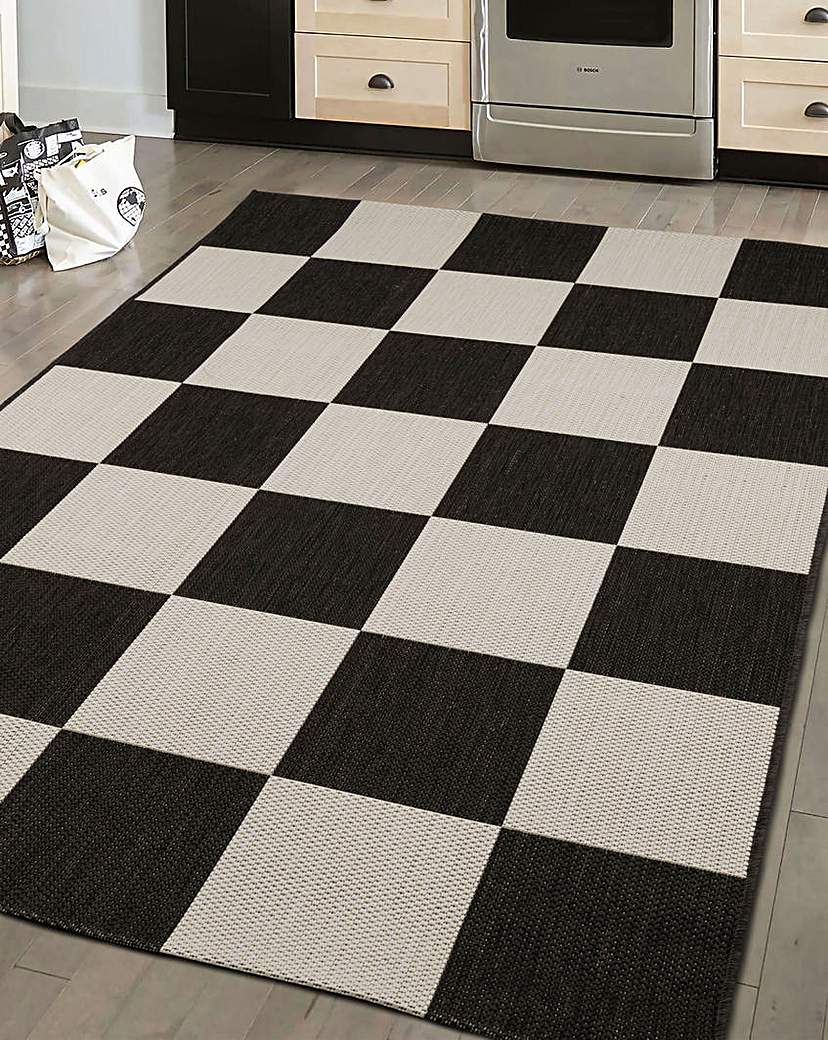County Chequer Indoor/Outdoor Rug