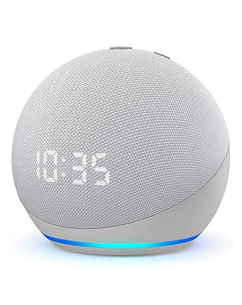 Echo Dot (4th Gen) with Alexa + Clock