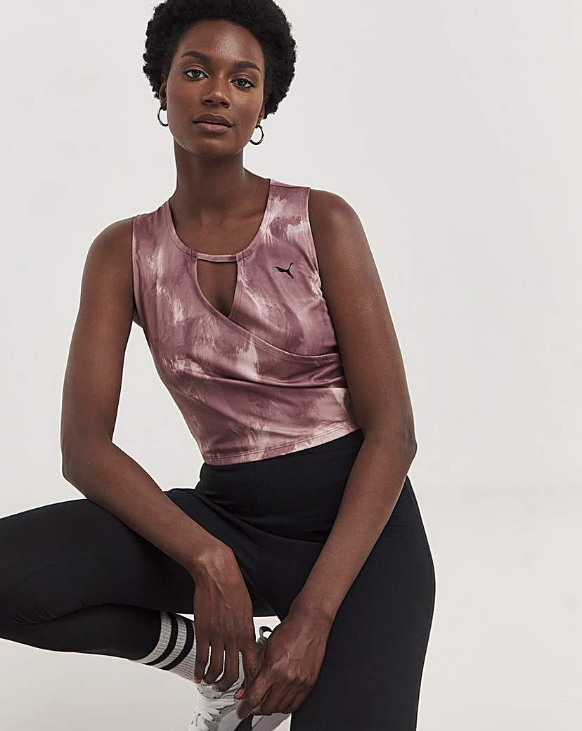 PUMA Studio AOP Crop Top