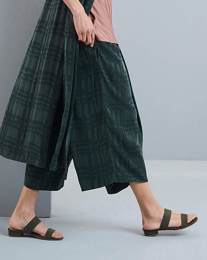 Image of Concept Check Cupro Blend Culottes