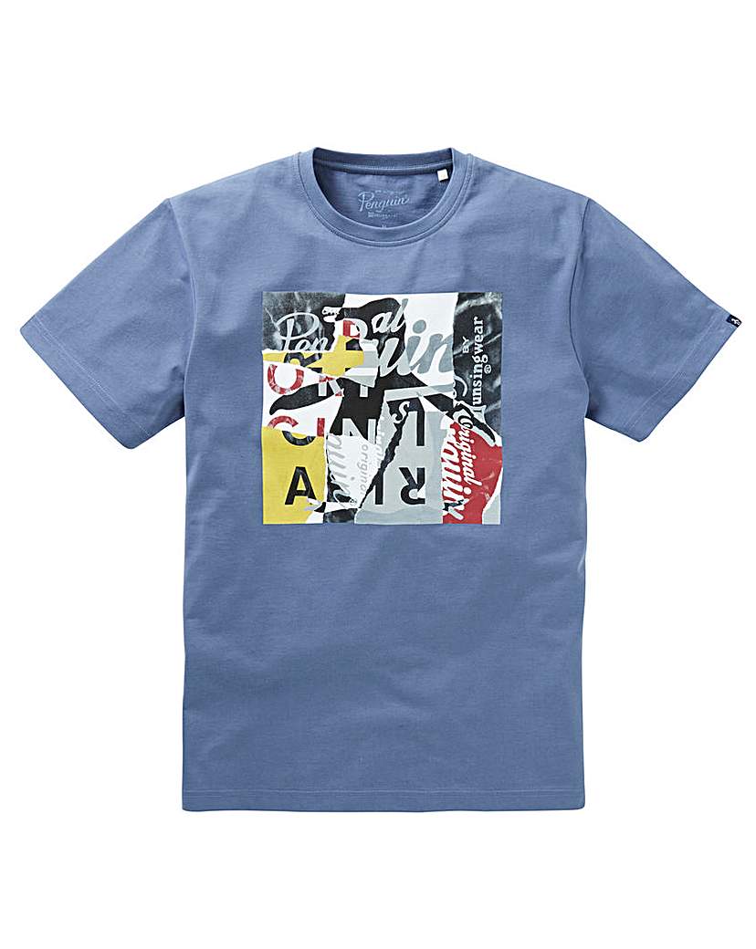 Image of Original Penguin Collage T-Shirt Long