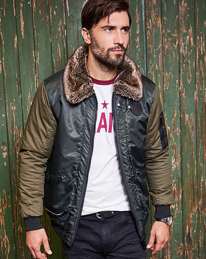 Image of 4Bidden Rage Padded Bomber Jacket