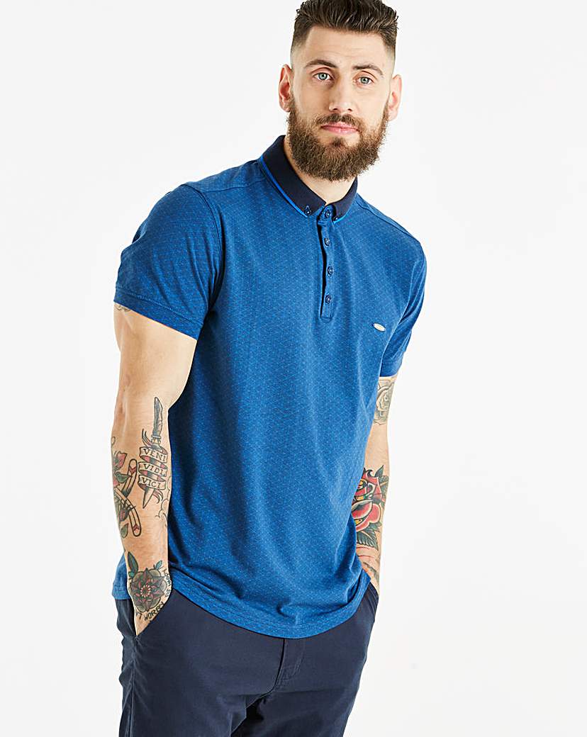 Image of Bewley & Ritch Venis Print Polo Reg