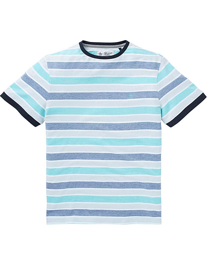 Image of Original Penguin Birdseye Block T-Shirt