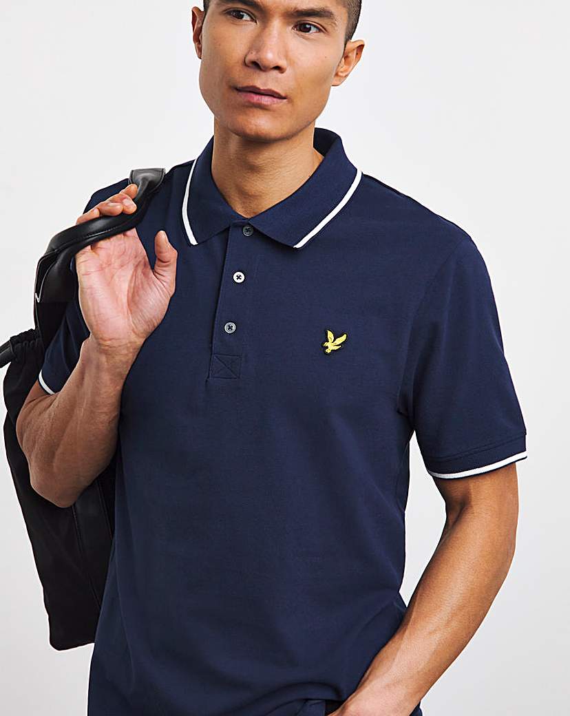 Lyle & Scott Short Sleeve Tipped Polo