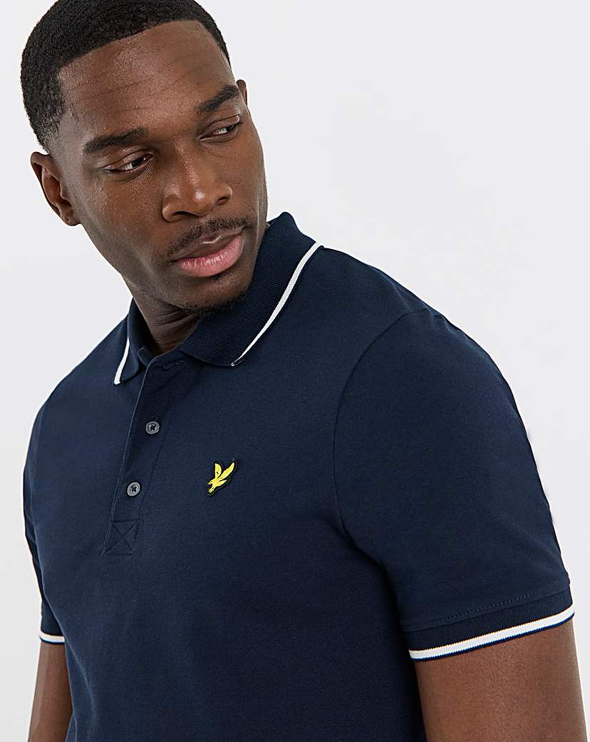 Lyle & Scott Short Sleeve Tipped Polo