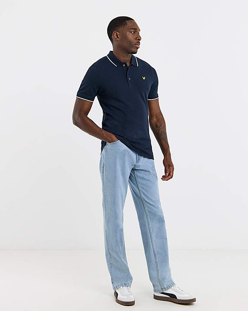 Lyle & Scott Short Sleeve Tipped Polo