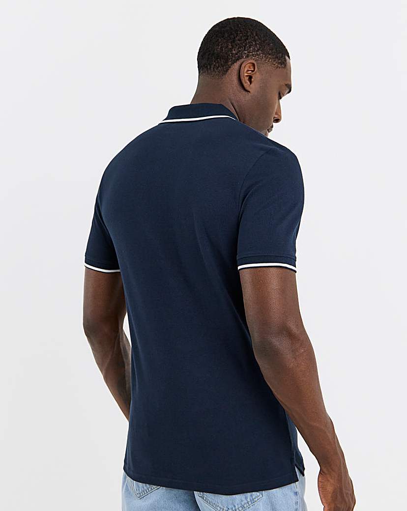 Lyle & Scott Short Sleeve Tipped Polo
