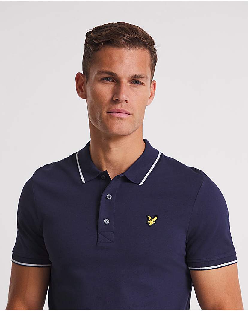 Lyle & Scott Short Sleeve Tipped Polo