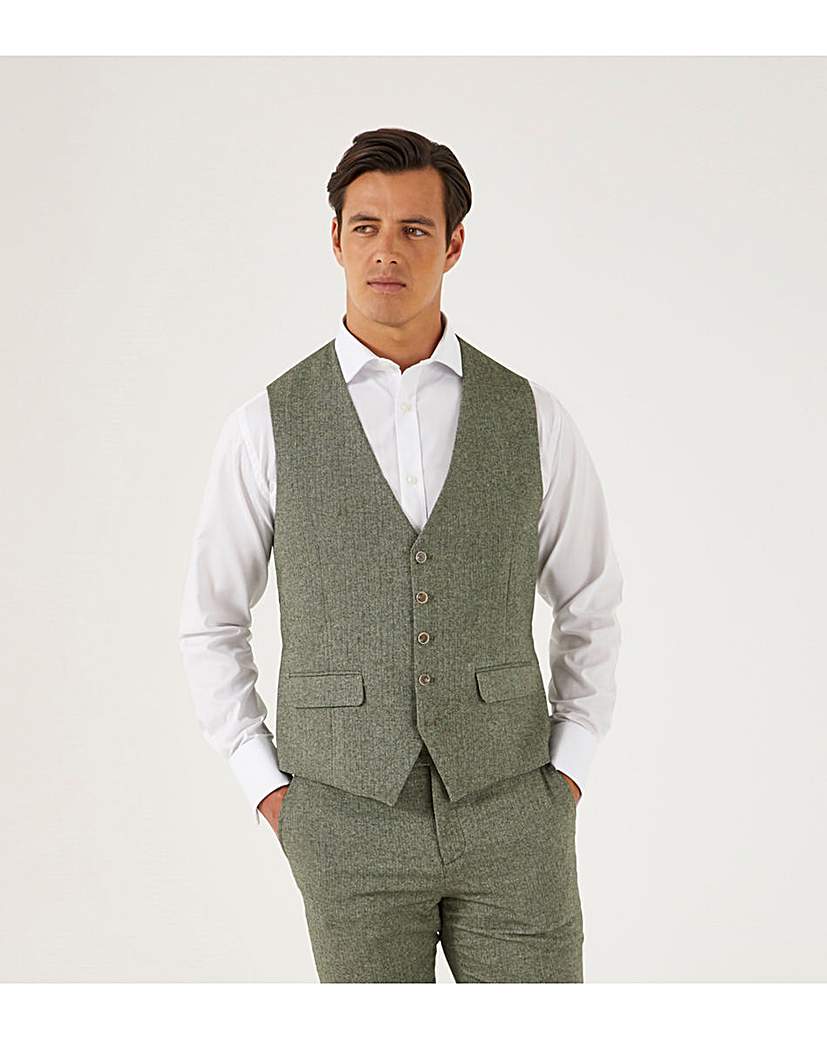 Skopes Jude Suit Waistcoat Sage