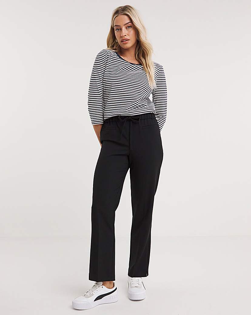 Tailored Straight Leg Trousers