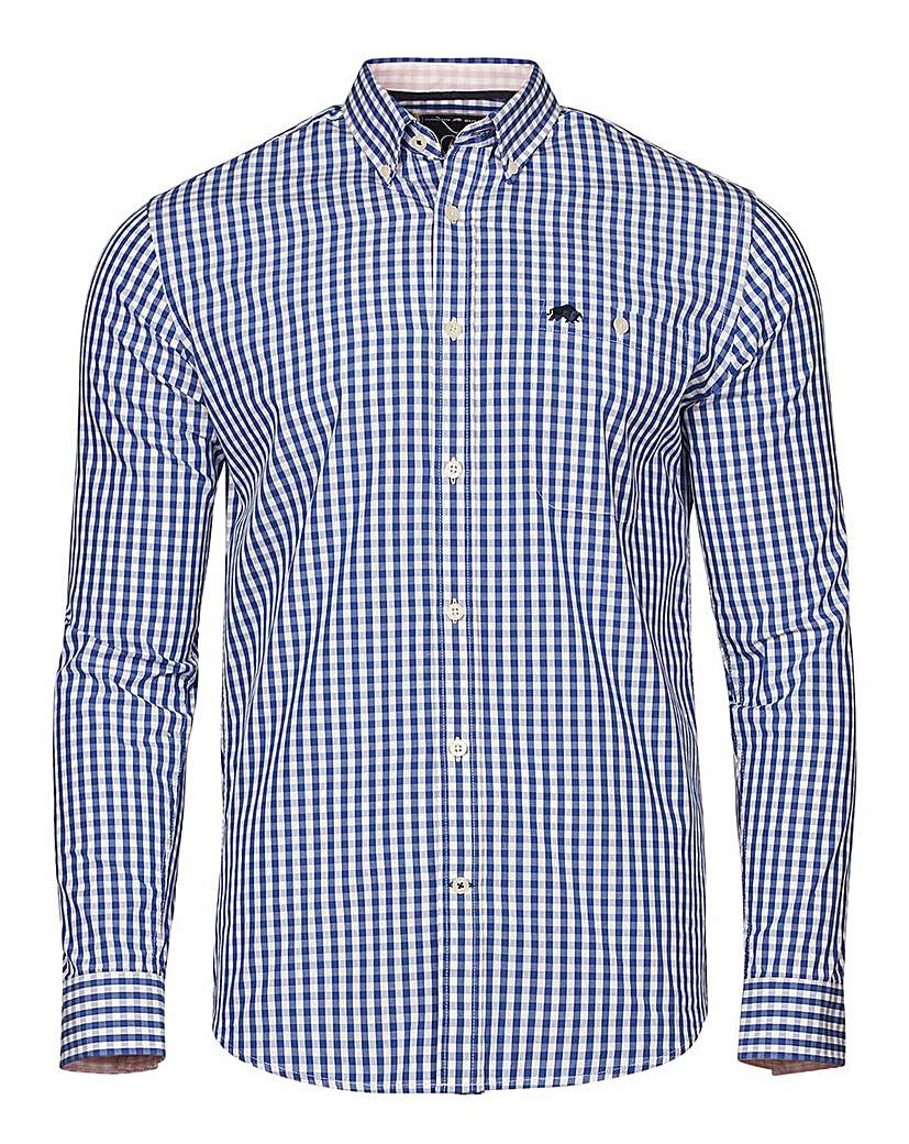 Raging Bull Classic LS Gingham Shirt