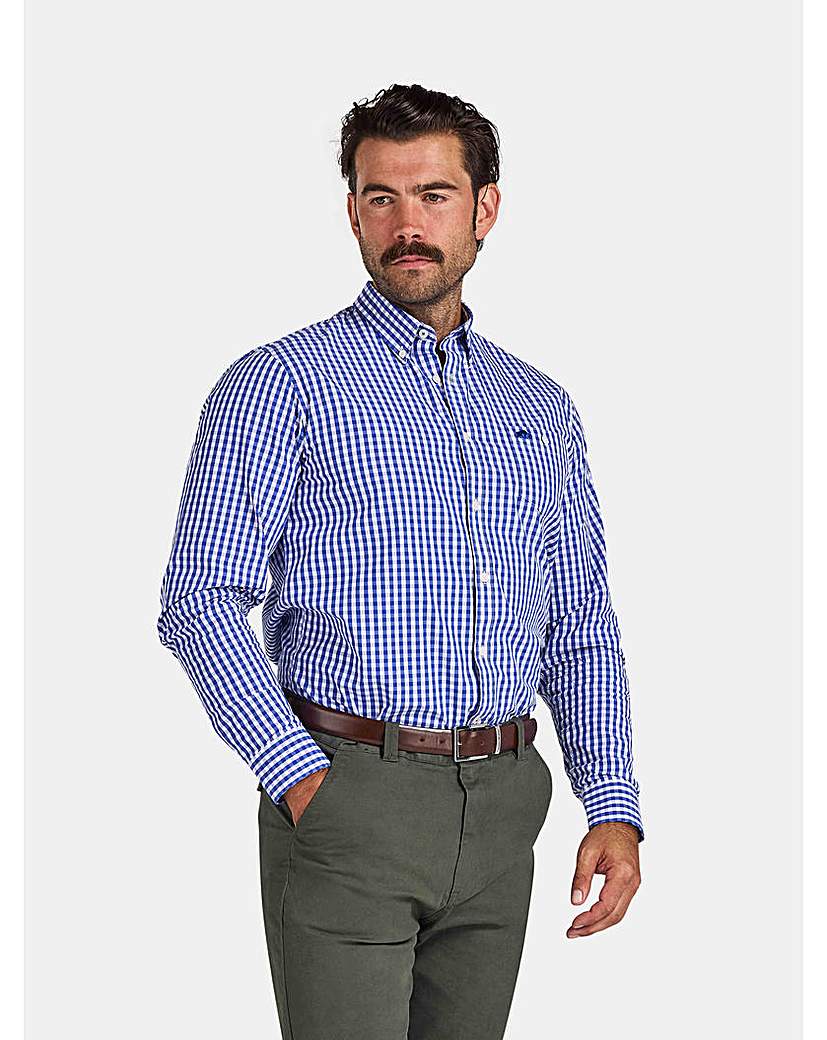Raging Bull Classic LS Gingham Shirt