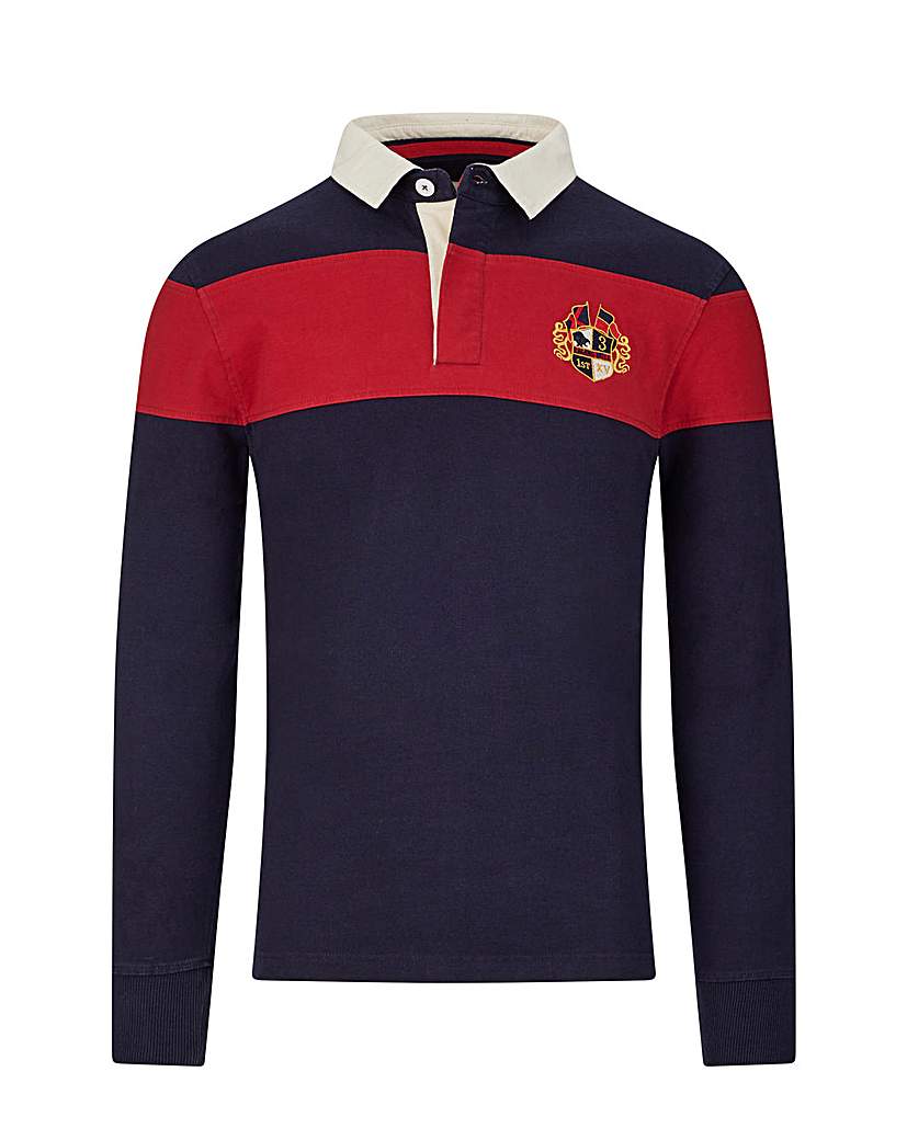 Raging Bull LS Chest Panel Rugby