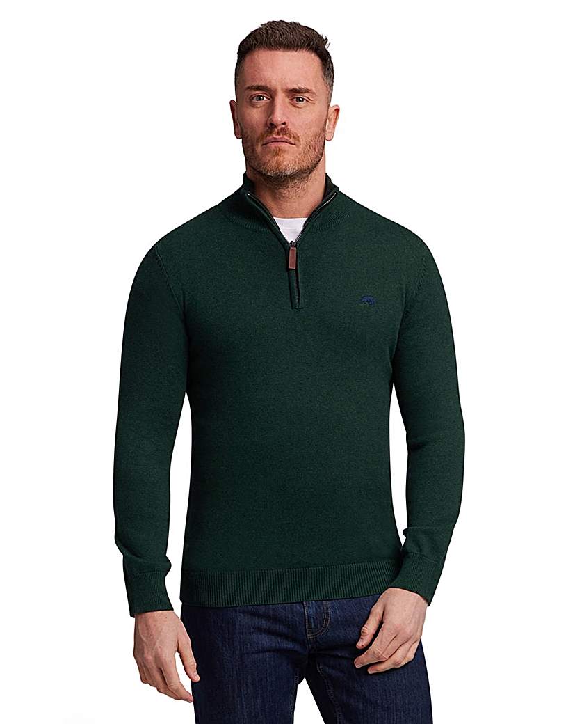 Raging Bull Classic Quarter Zip Knit