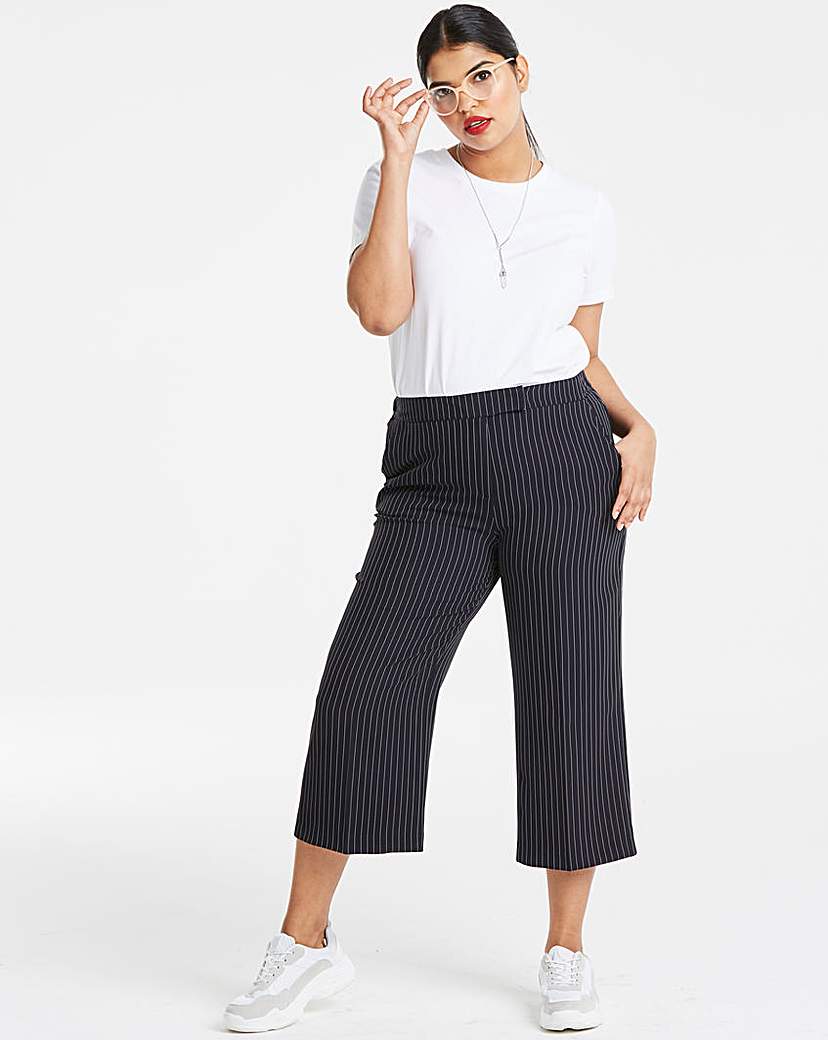 Image of Pin Stripe Culottes