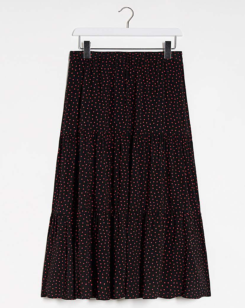 Finery London Simone Spot Skirt