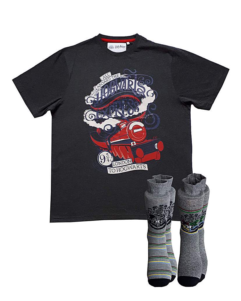 Harry Potter T-Shirt & 2pk Socks