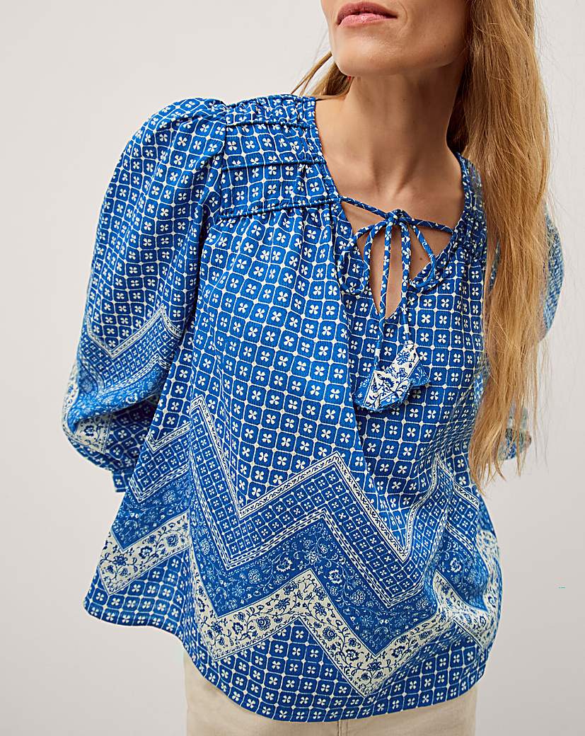 Monsoon Iggy Floral Print Blouse