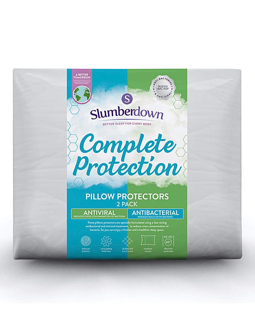 Slumberdown Anti Viral Pillow Protectors