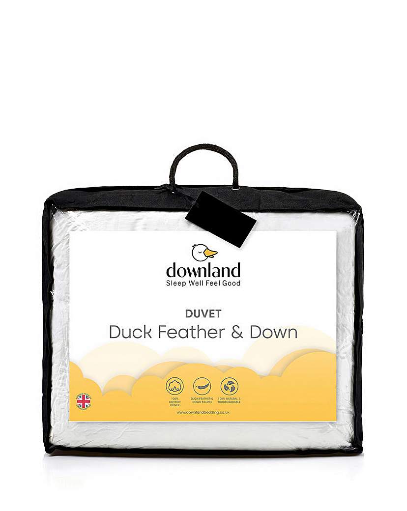 Duck Feather & Down 13.5 Tog Duvet - White