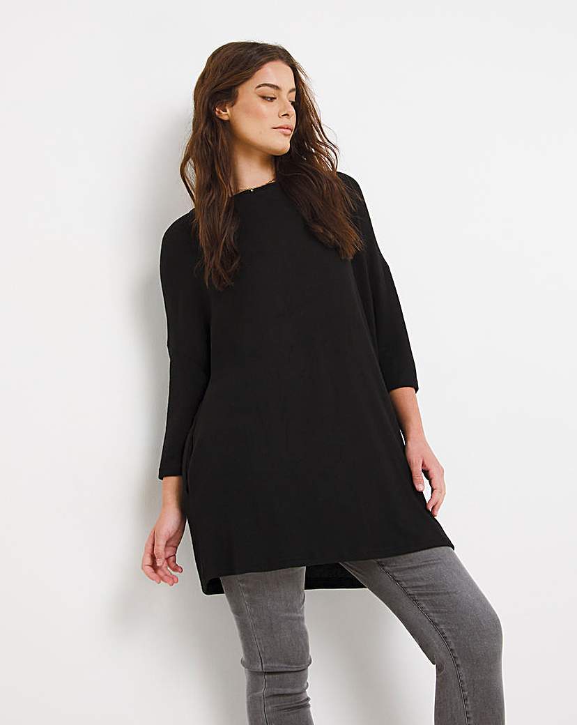 Soft Touch Side Pocket Tunic