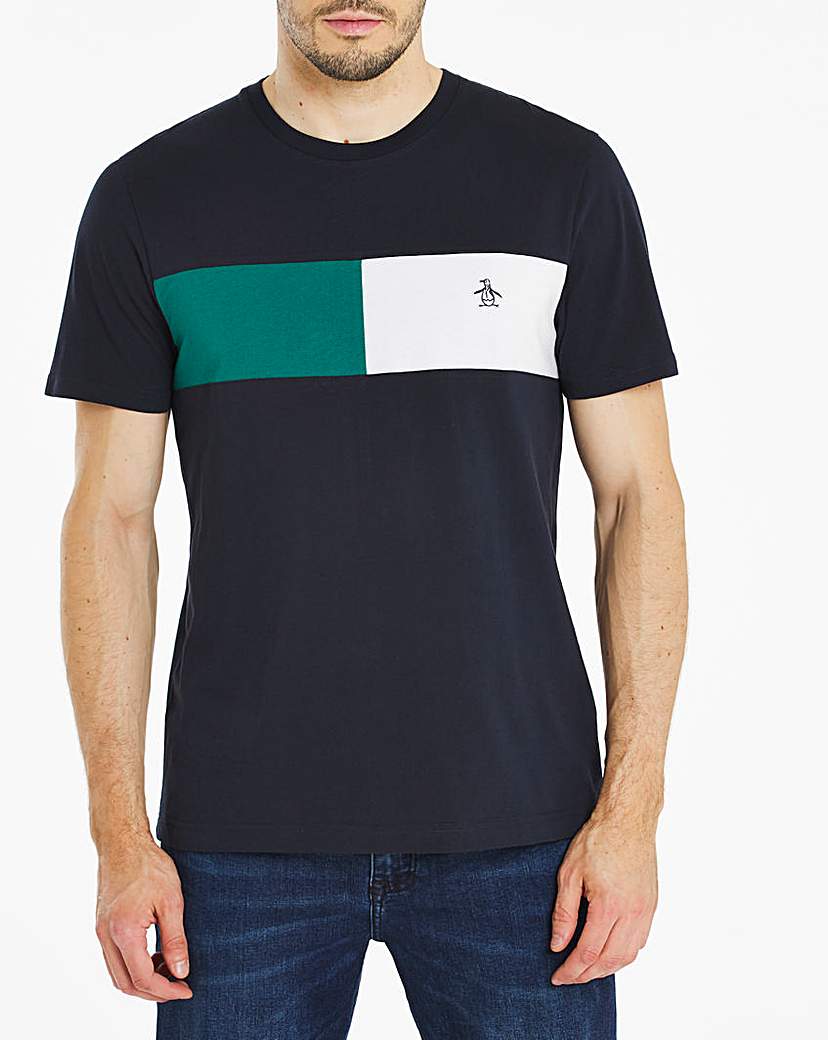 Image of Original Penguin Colour Block T-Shirt
