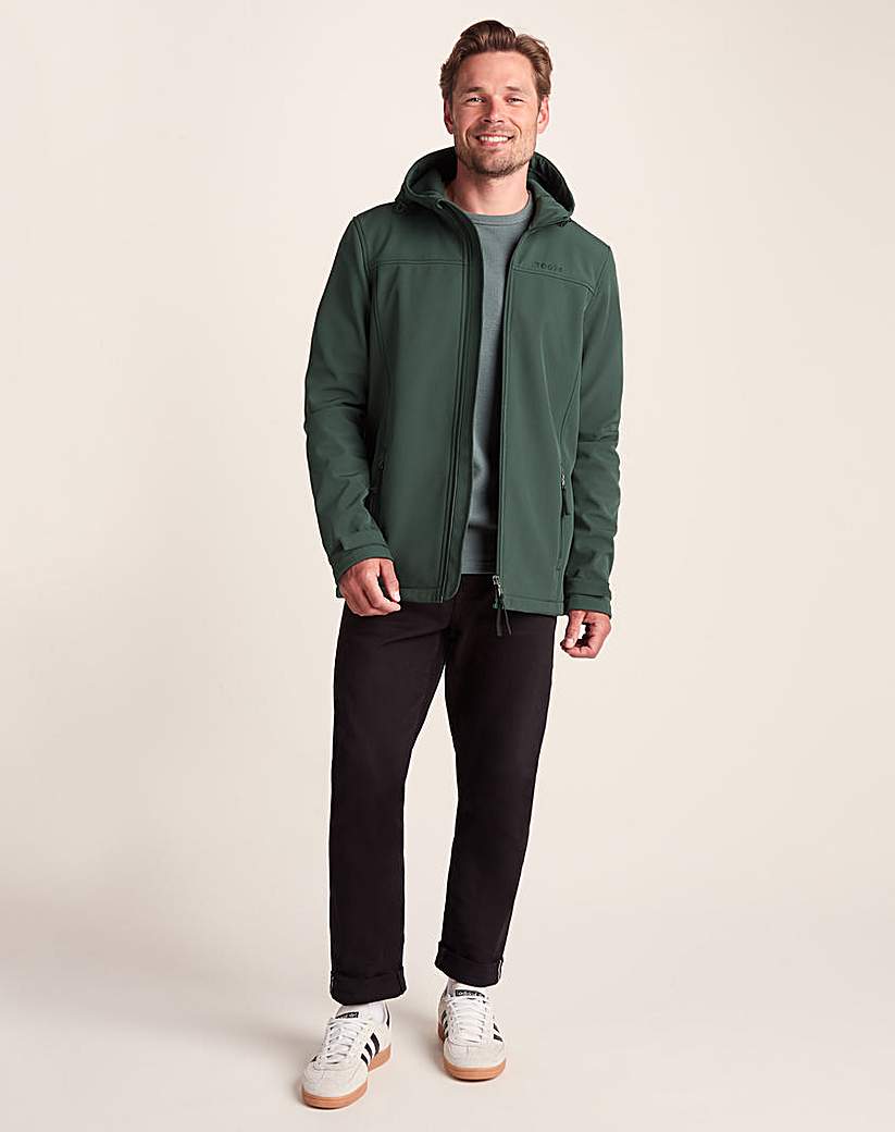 Tog24 Feizor Mens Hooded Softshell Racing Green …
