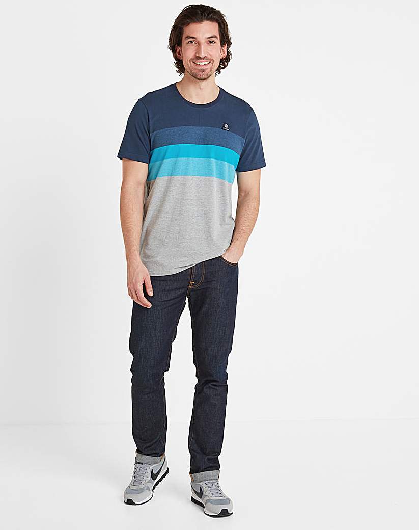 Image of Tog24 Freeman Mens Striped T-Shirt