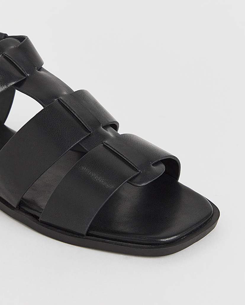 Fisherman Flat Sandal Wide