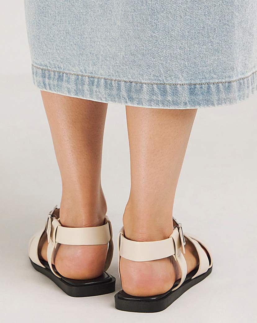 Fisherman Flat Sandal Wide