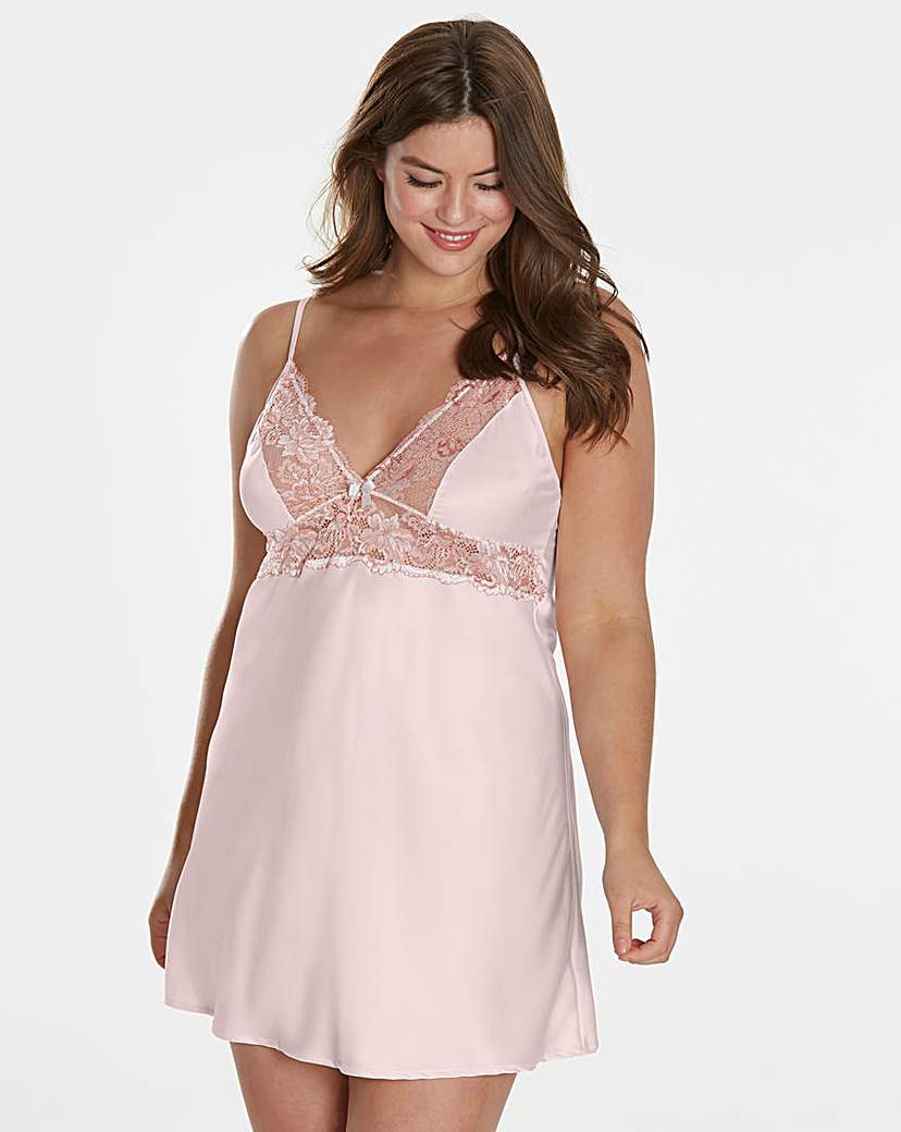 Ella Lace Blush Slip
