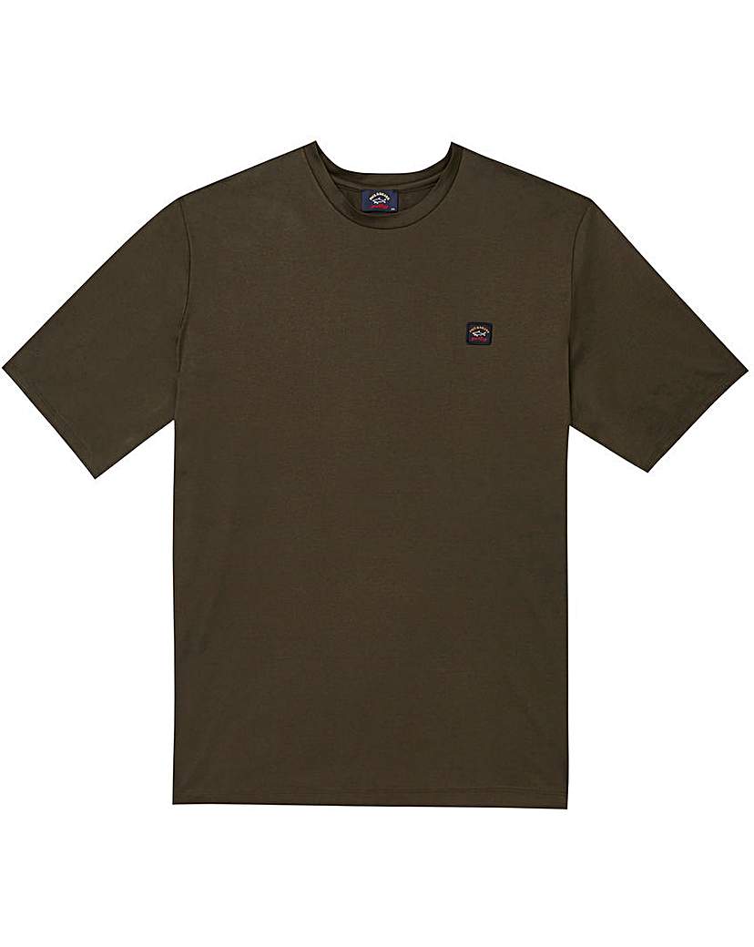 Image of Paul & Shark Mighty Badge Logo T-Shirt