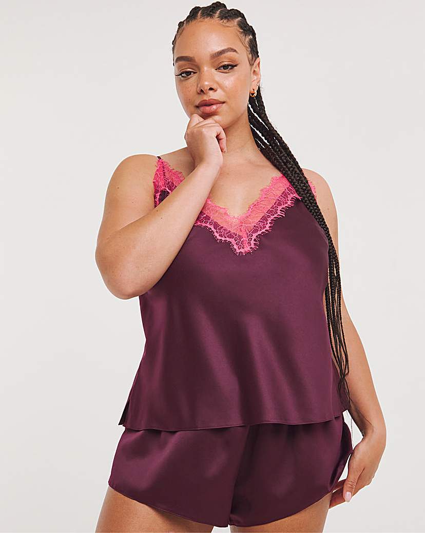 Ann Summers Cerise Cami Set Purple