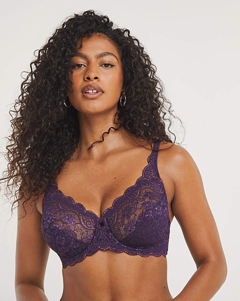 Triumph Amourette Full Cup Bra Blkcurran