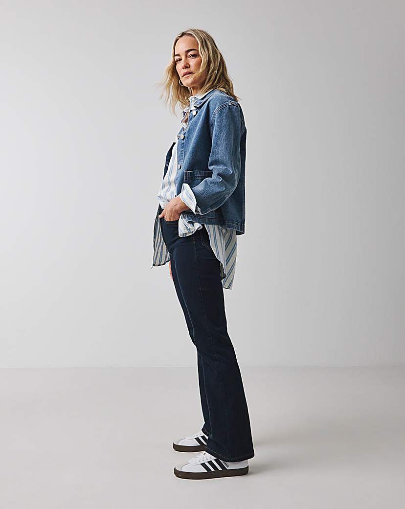 24/7 Organic Indigo Bootcut Jeans