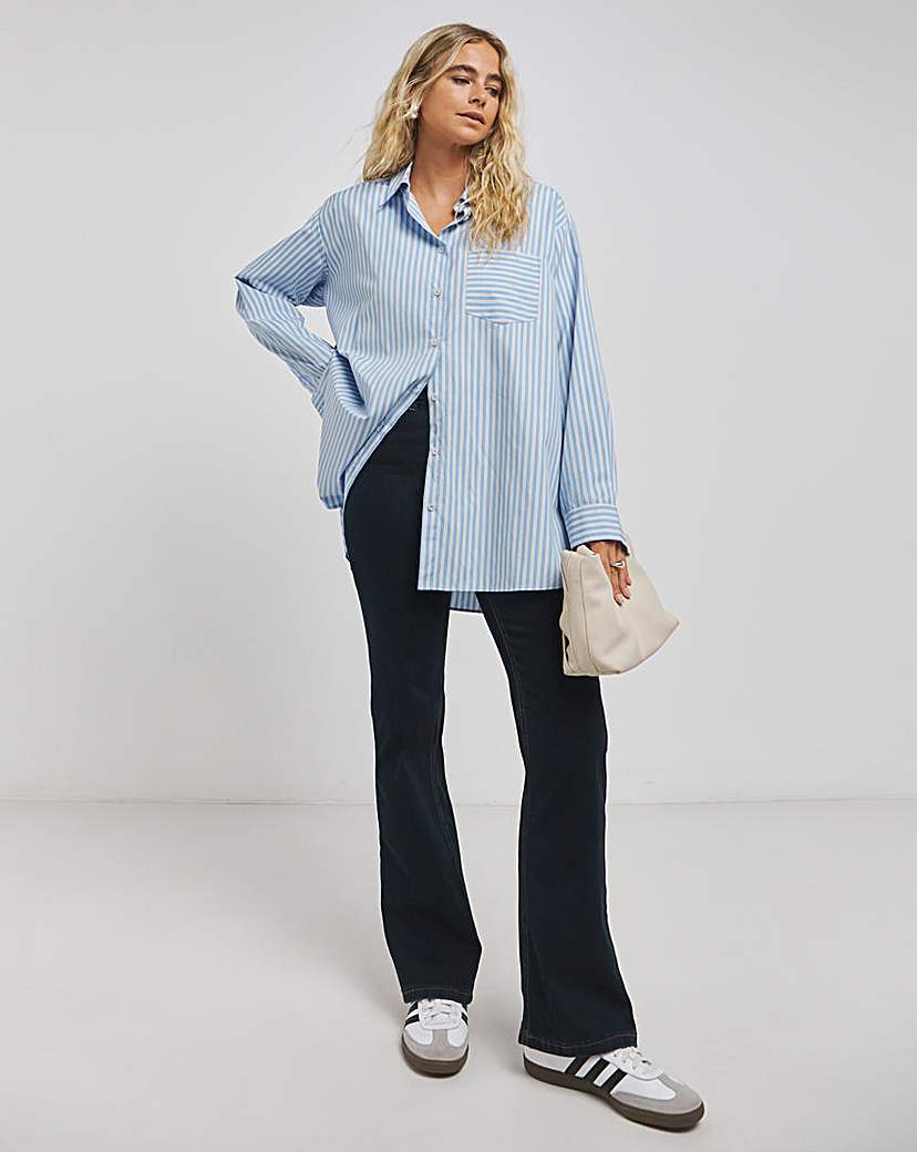 24/7 Organic Indigo Bootcut Jeans